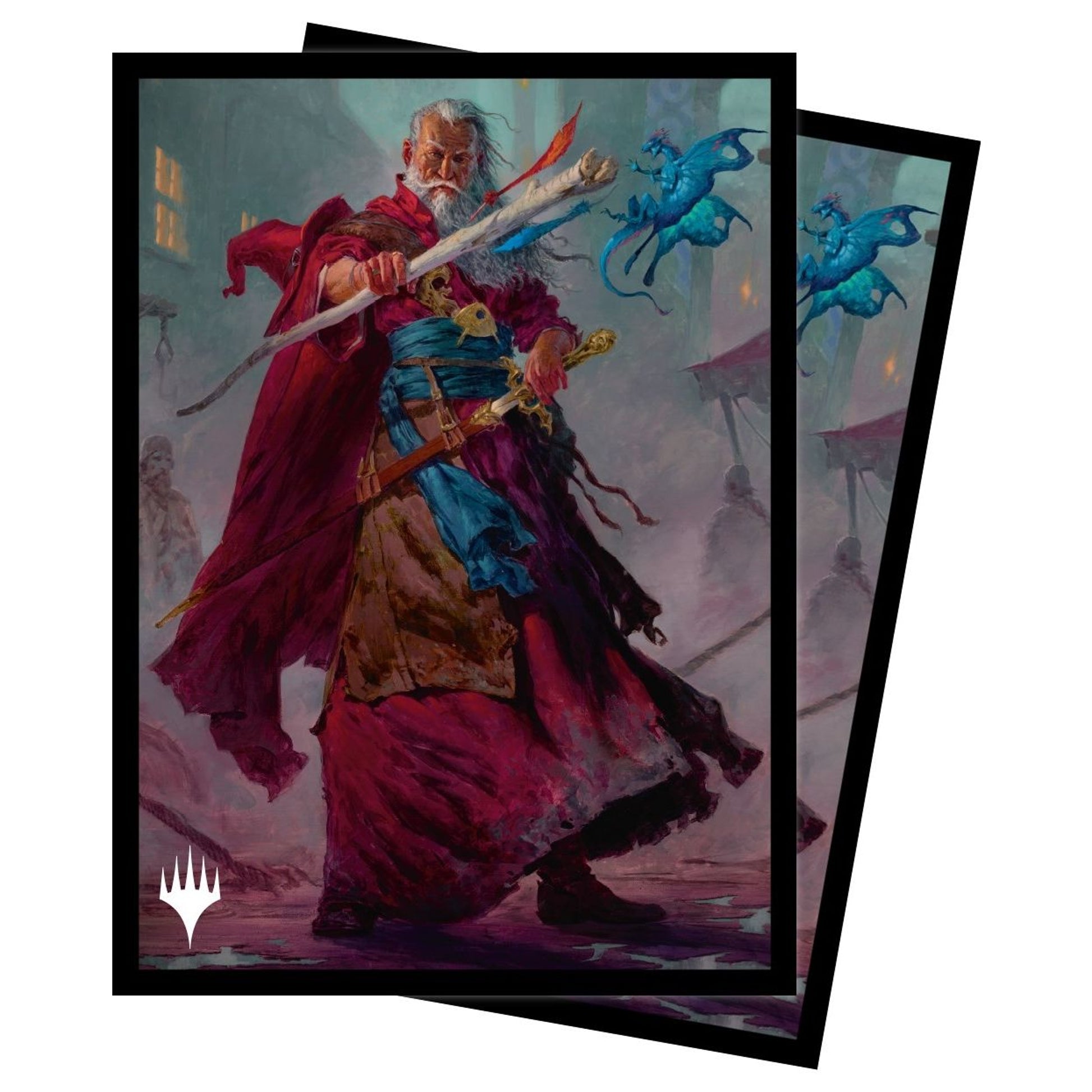 Image for Battle for Baldur's Gate Elminster (V1) Standard Deck Protector sleeves for Magic (100-Pack) - Card Sleeves