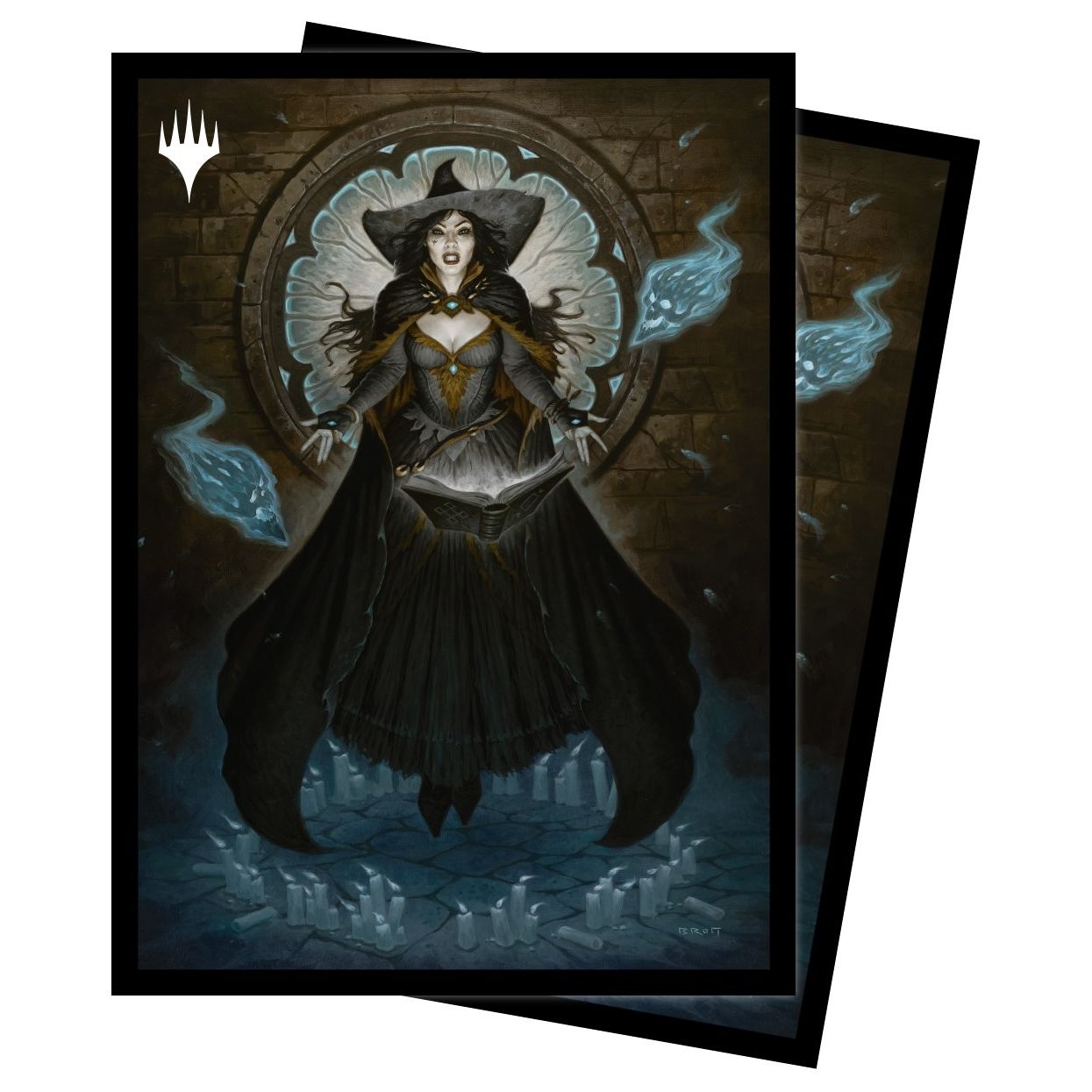 Image for Battle for Baldur's Gate Tasha, the Witch Queen (V3) Standard Deck Protector sleeves for Magic (100-Pack) - Card Sleeves
