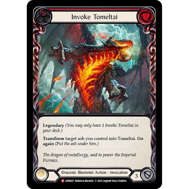 Image for Invoke Tomeltai // Tomeltai (UPR007) (UPR) - Flesh and Blood TCG