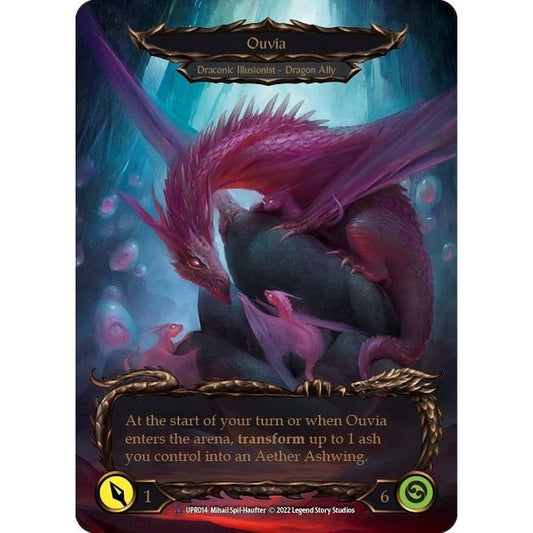 Image for Invoke Ouvia // Ouvia (Marvel) (UPR014) (UPR) - Flesh and Blood TCG