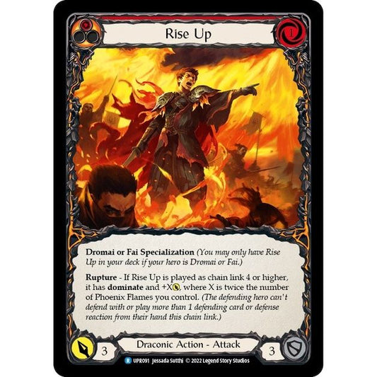Image for Rise Up (UPR091) (UPR) - Flesh and Blood TCG