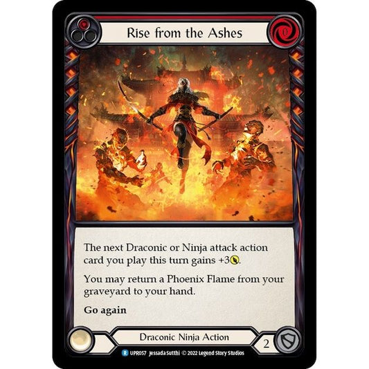 Image for Rise from the Ashes (Red) (UPR057) (UPR) - Flesh and Blood TCG