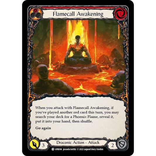Image for Flamecall Awakening (UPR096) (UPR) - Flesh and Blood TCG