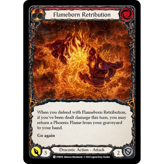 Image for Flameborn Retribution (UPR095) (UPR) - Flesh and Blood TCG