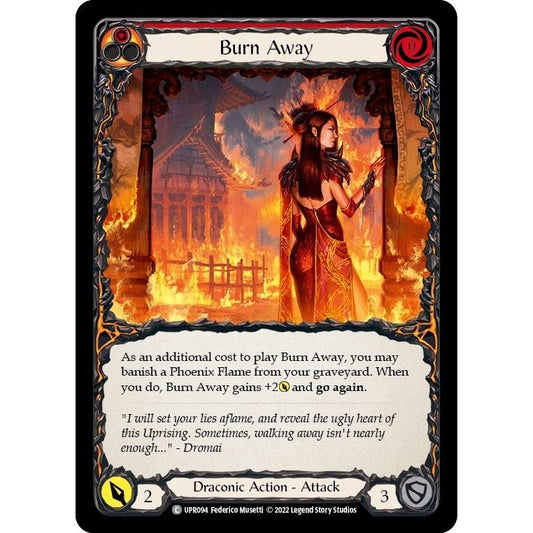 Image for Burn Away (UPR094) (UPR) - Flesh and Blood TCG