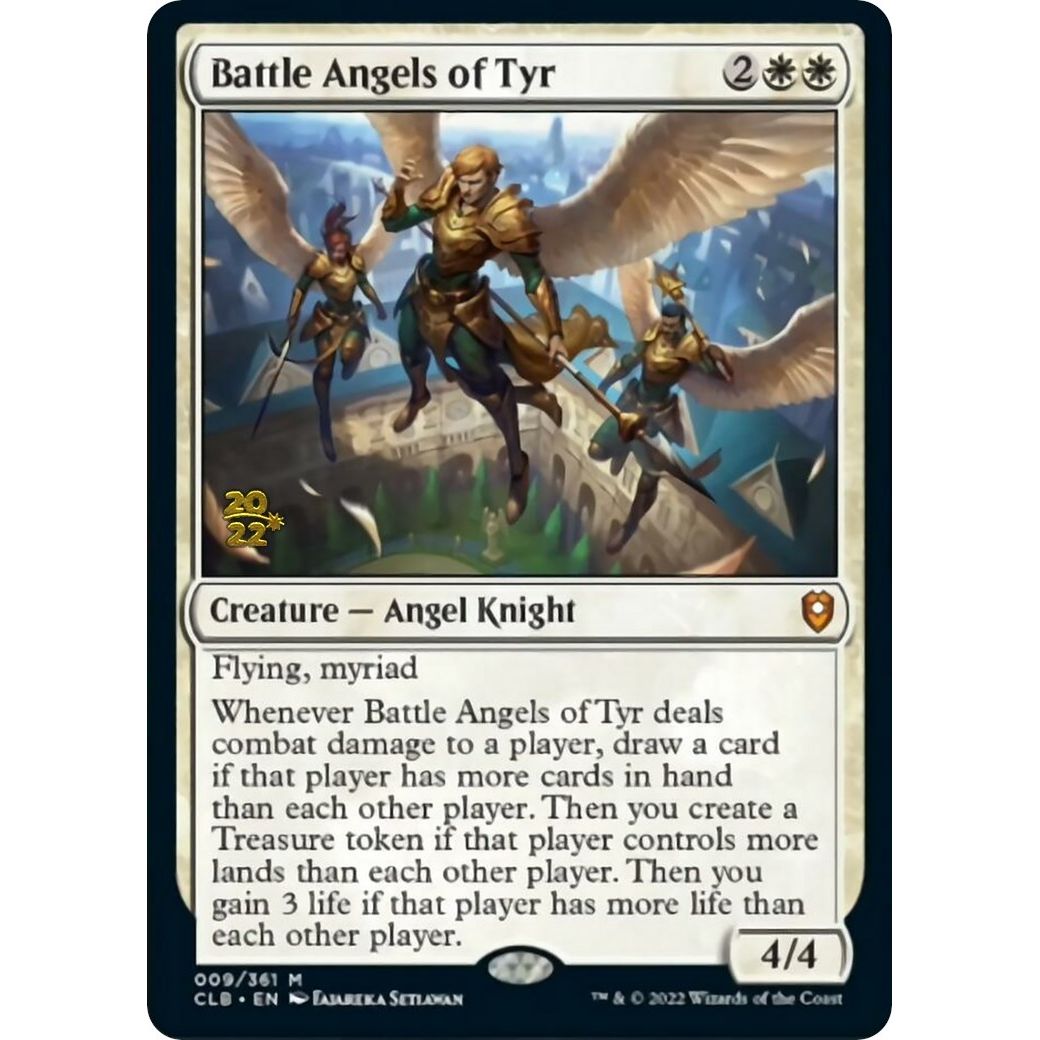 Image for Battle Angels of Tyr (9) (PRE) - Magic: The Gathering