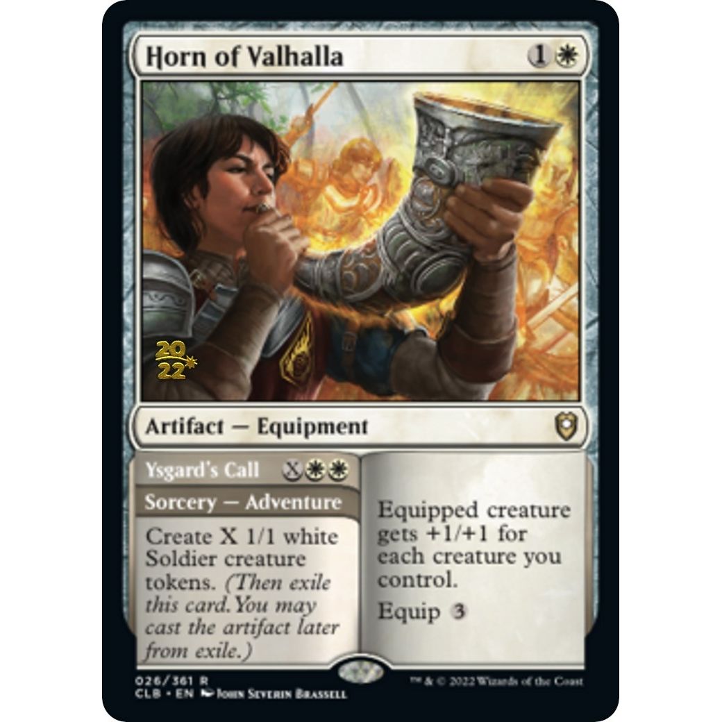 Image for Horn of Valhalla (26) (PRE) - Magic: The Gathering