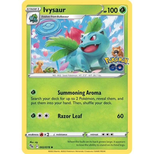 Image for Ivysaur (002/078) (PGO) - Pokemon