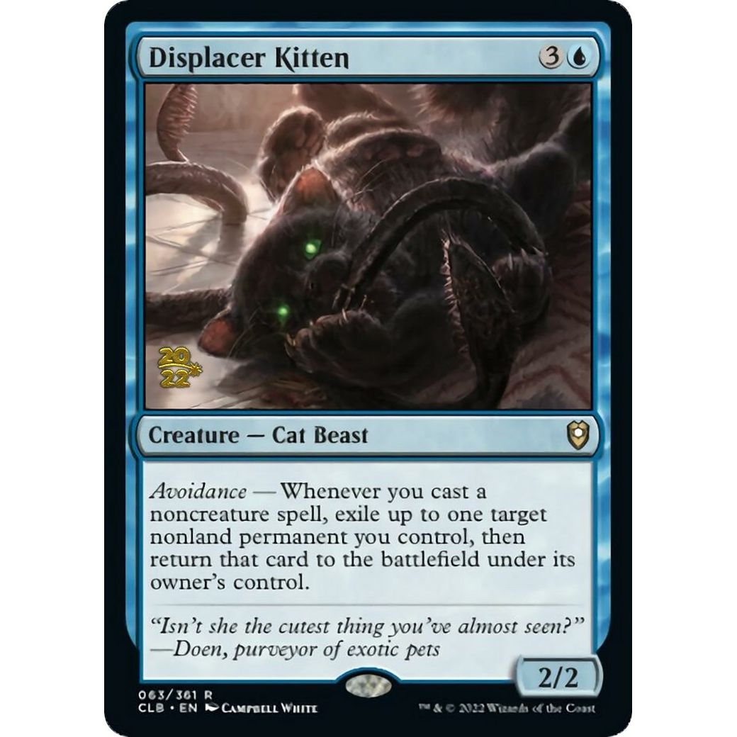Image for Displacer Kitten (63) (PRE) - Magic: The Gathering
