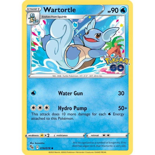 Image for Wartortle (016/078) (PGO) - Pokemon