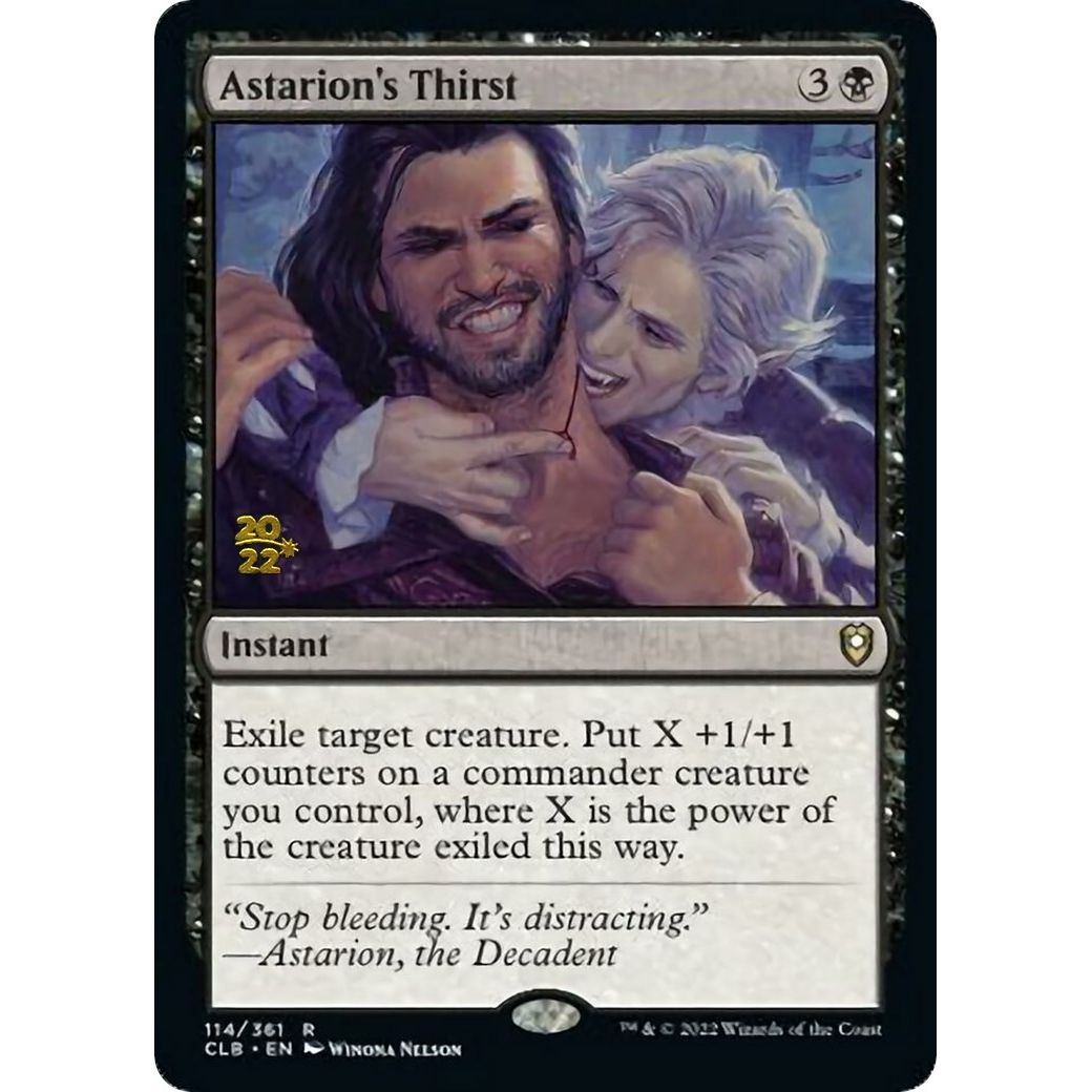 Image for Astarion's Thirst (114) (PRE) - Magic: The Gathering