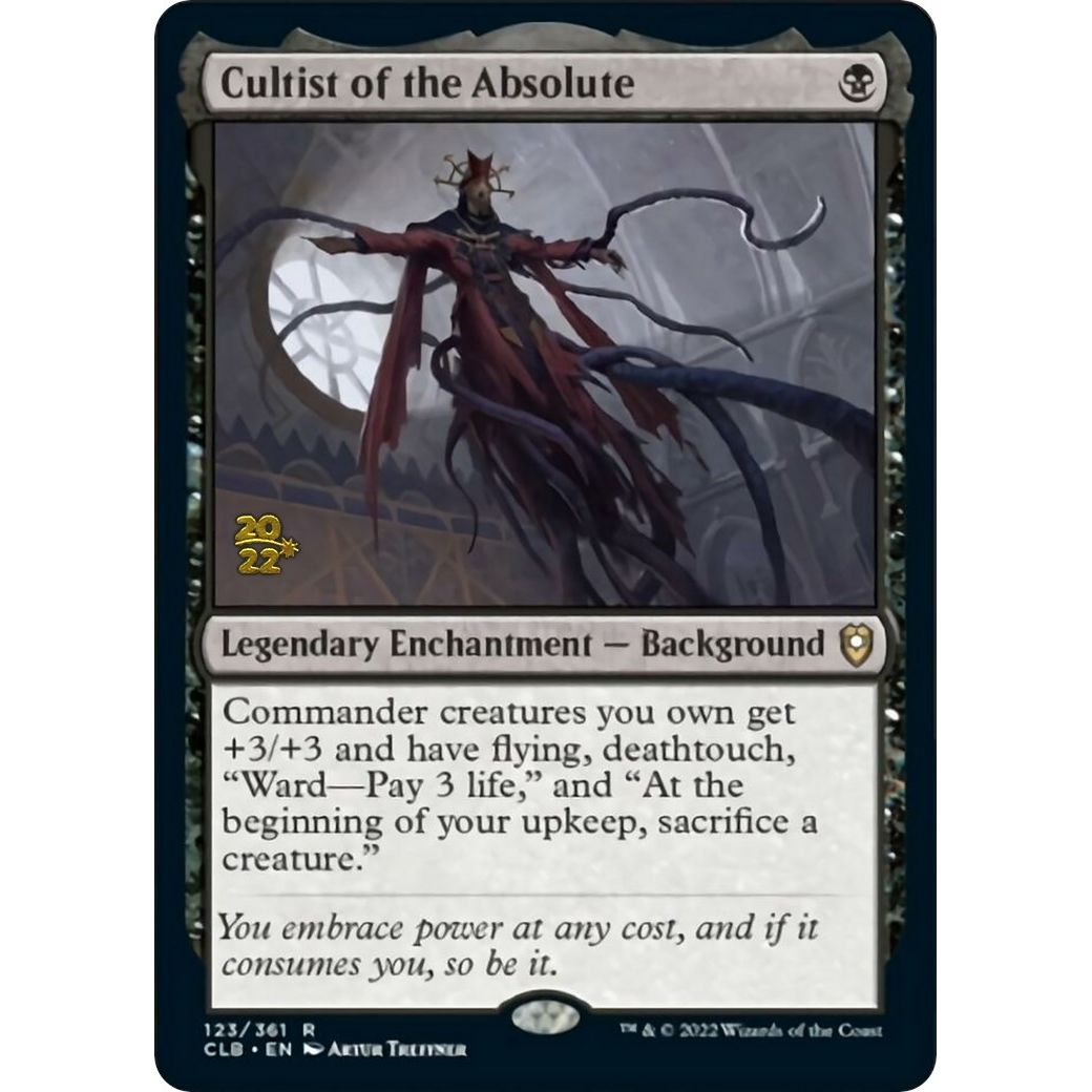 Image for Cultist of the Absolute (123) (PRE) - Magic: The Gathering