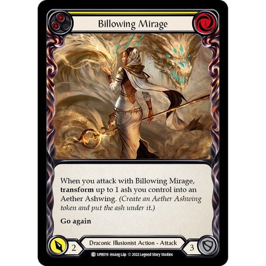 Image for Billowing Mirage (Yellow) (UPR019) (UPR) - Flesh and Blood TCG