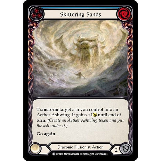 Image for Skittering Sands (Blue) (UPR038) (UPR) - Flesh and Blood TCG