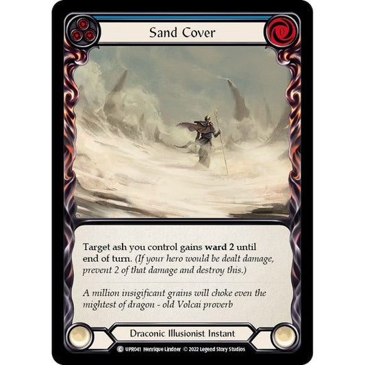 Image for Sand Cover (Blue) (UPR041) (UPR) - Flesh and Blood TCG