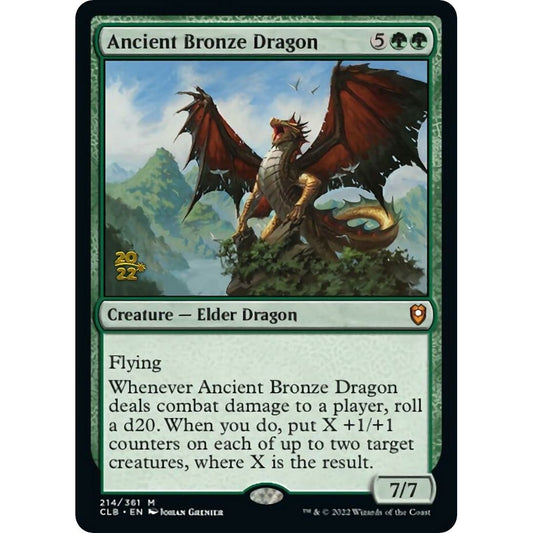 Image for Ancient Bronze Dragon (214) (PRE) - Magic: The Gathering