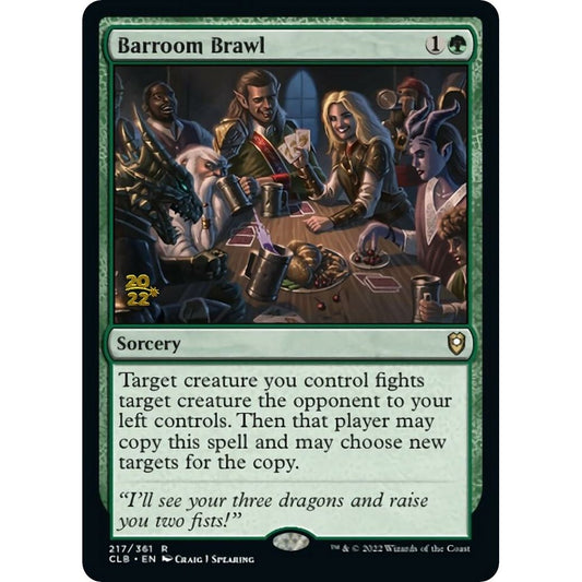 Image for Barroom Brawl (217) (PRE) - Magic: The Gathering