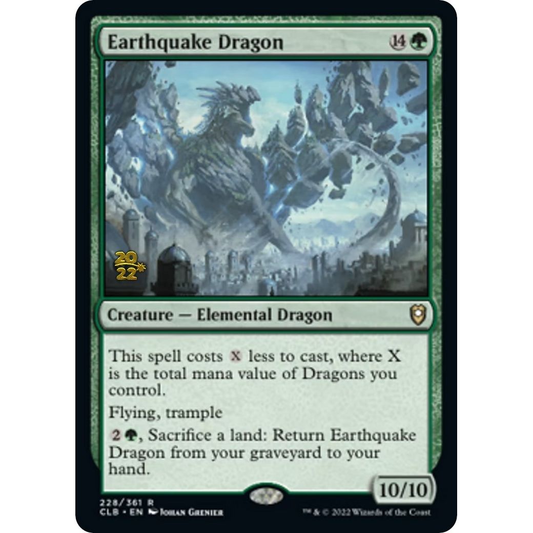 Image for Earthquake Dragon (228) (PRE) - Magic: The Gathering