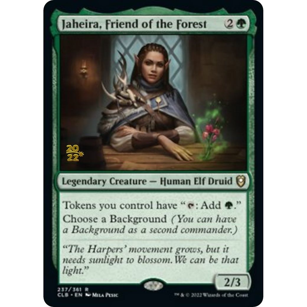 Image for Jaheira, Friend of the Forest (237) (PRE) - Magic: The Gathering