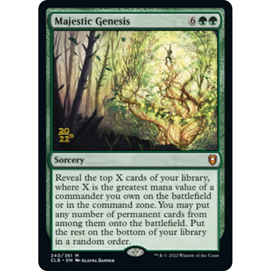 Image for Majestic Genesis (240) (PRE) - Magic: The Gathering