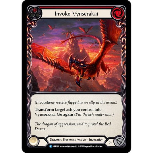 Image for Invoke Vynserakai // Vynserakai (UPR016) (UPR) - Flesh and Blood TCG