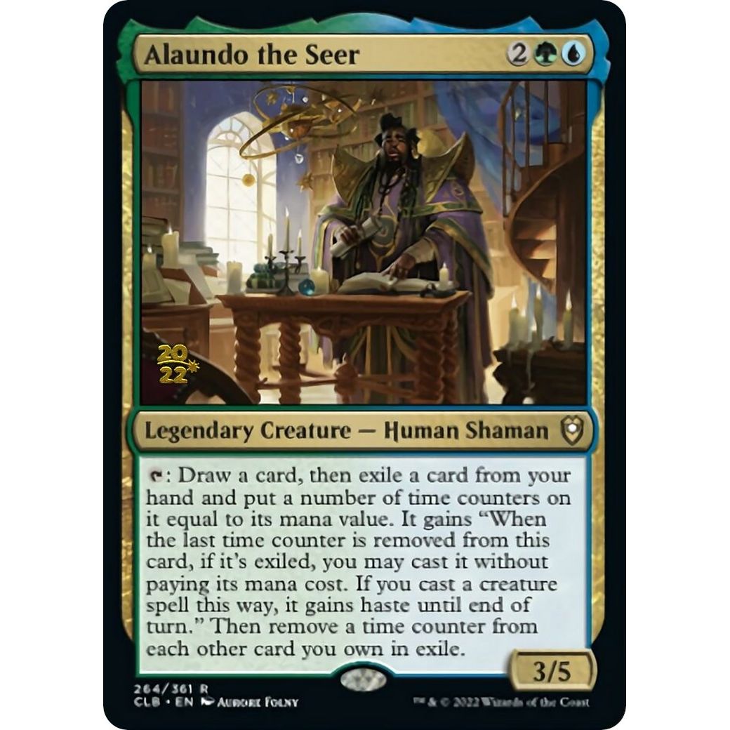 Image for Alaundo the Seer (264) (PRE) - Magic: The Gathering