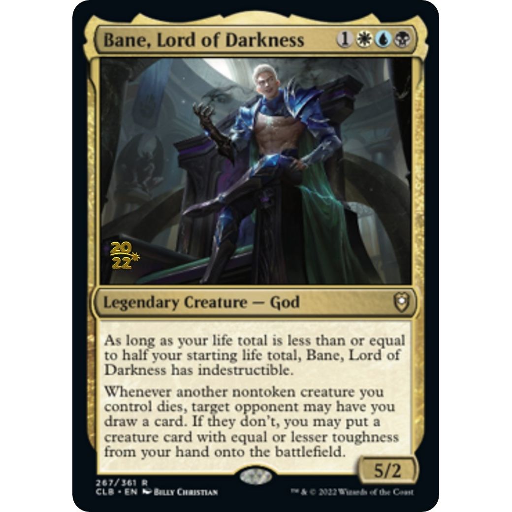 Image for Bane, Lord of Darkness (267) (PRE) - Magic: The Gathering