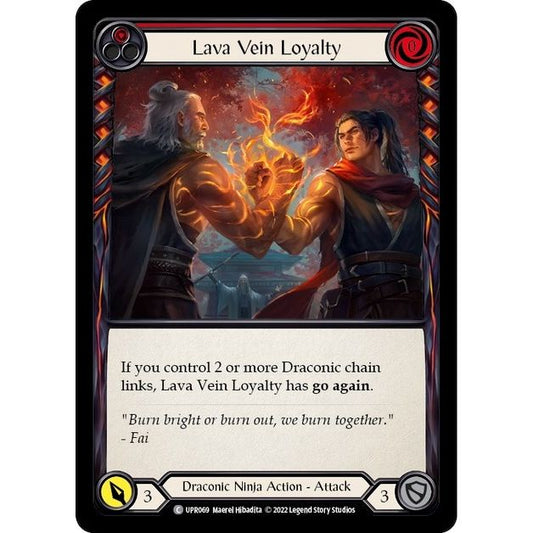 Image for Lava Vein Loyalty (Red) (UPR069) (UPR) - Flesh and Blood TCG