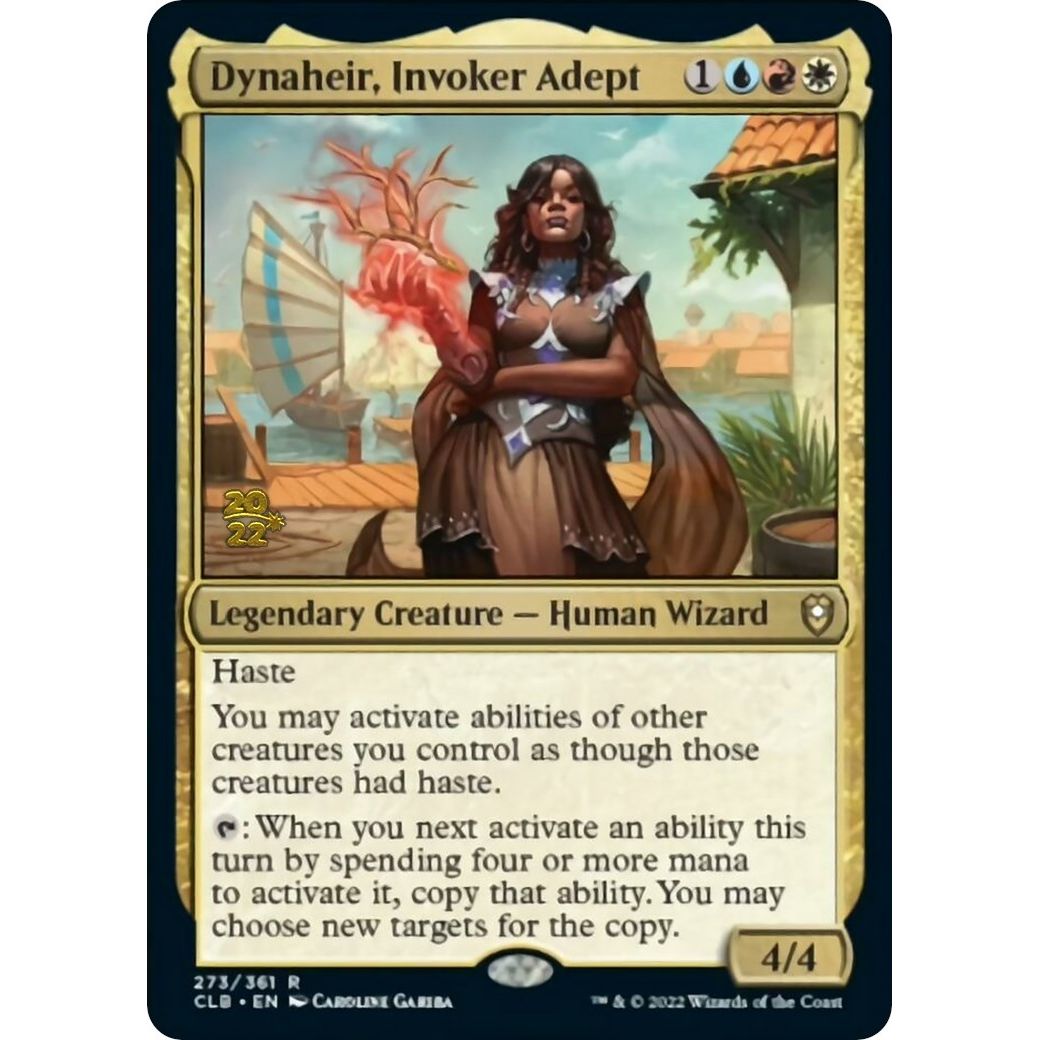 Image for Dynaheir, Invoker Adept (273) (PRE) - Magic: The Gathering