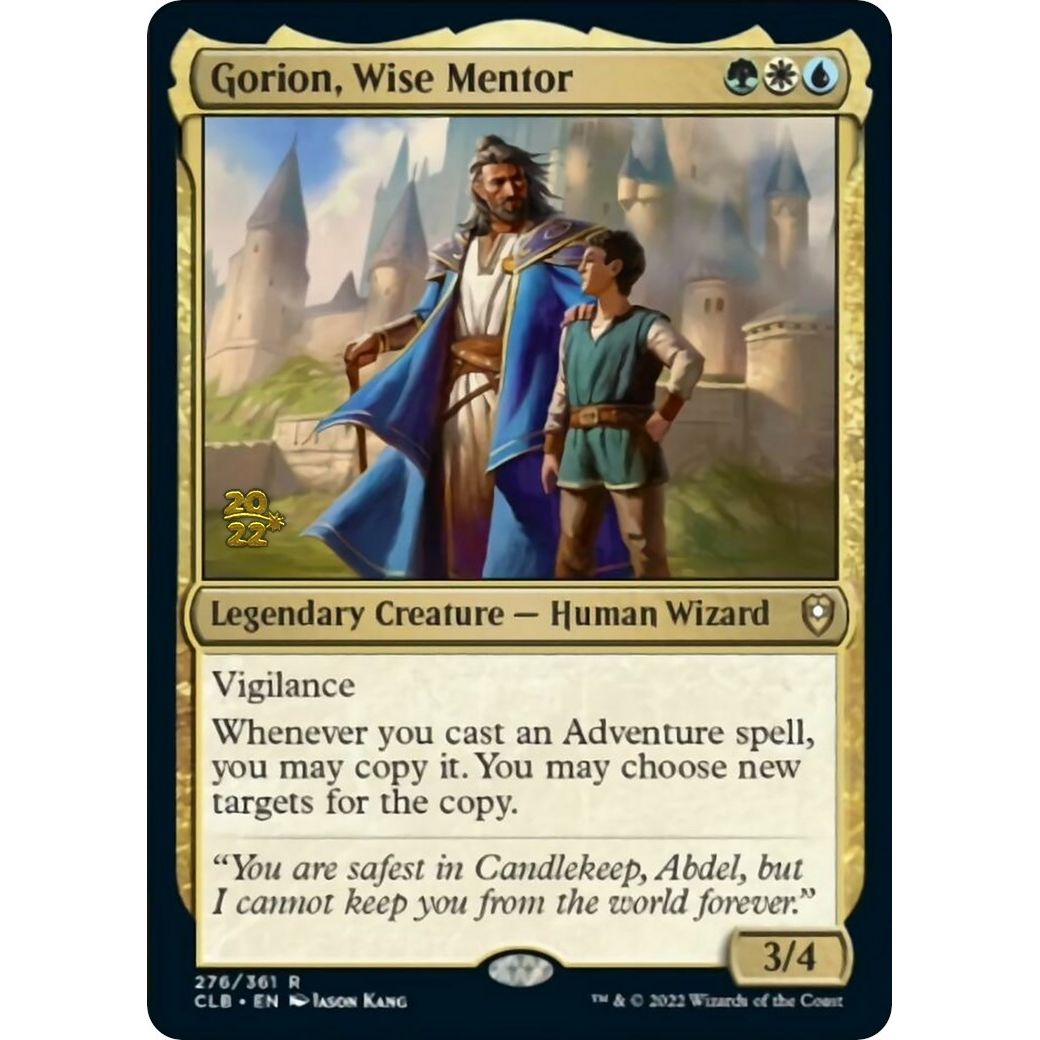 Image for Gorion, Wise Mentor (276) (PRE) - Magic: The Gathering