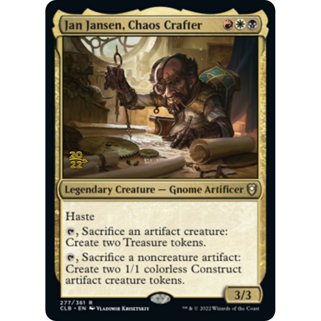 Image for Jan Jansen, Chaos Crafter (277) (PRE) - Magic: The Gathering