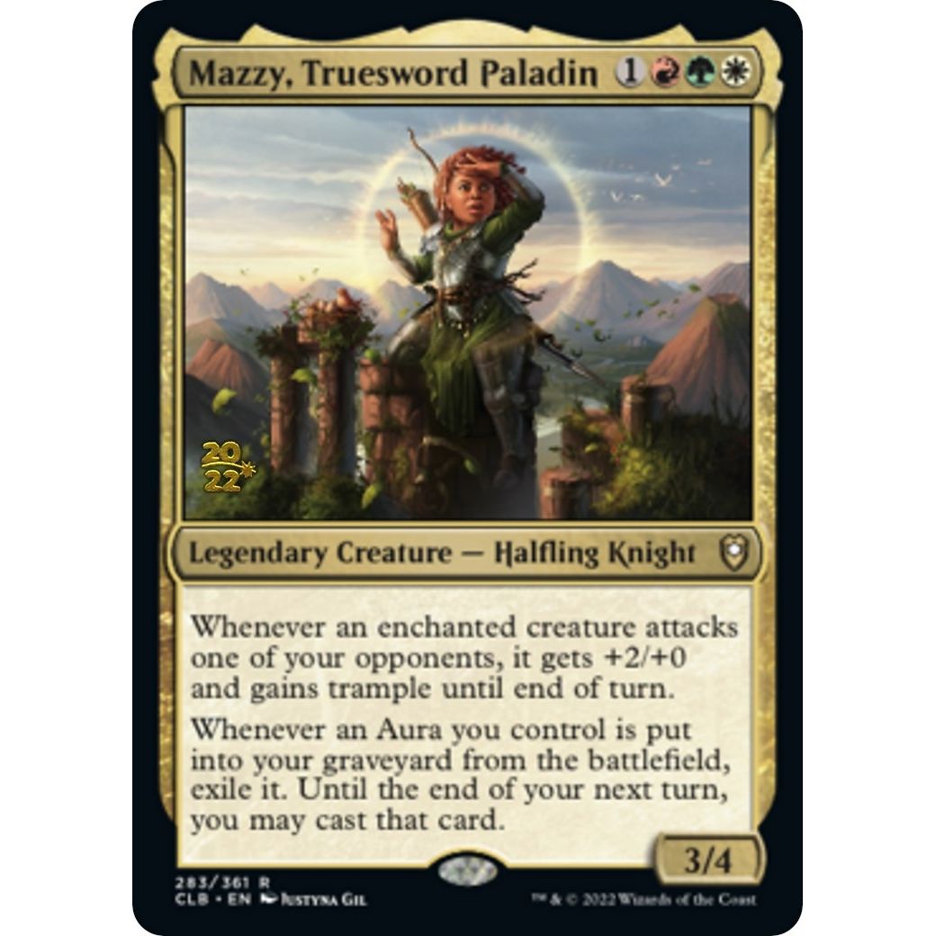 Image for Mazzy, Truesword Paladin (283) (PRE) - Magic: The Gathering