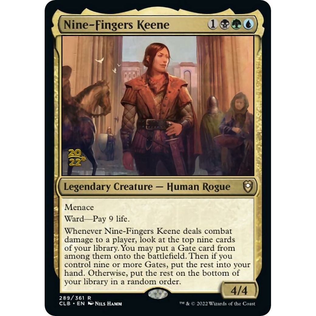 Image for Nine-Fingers Keene (289) (PRE) - Magic: The Gathering