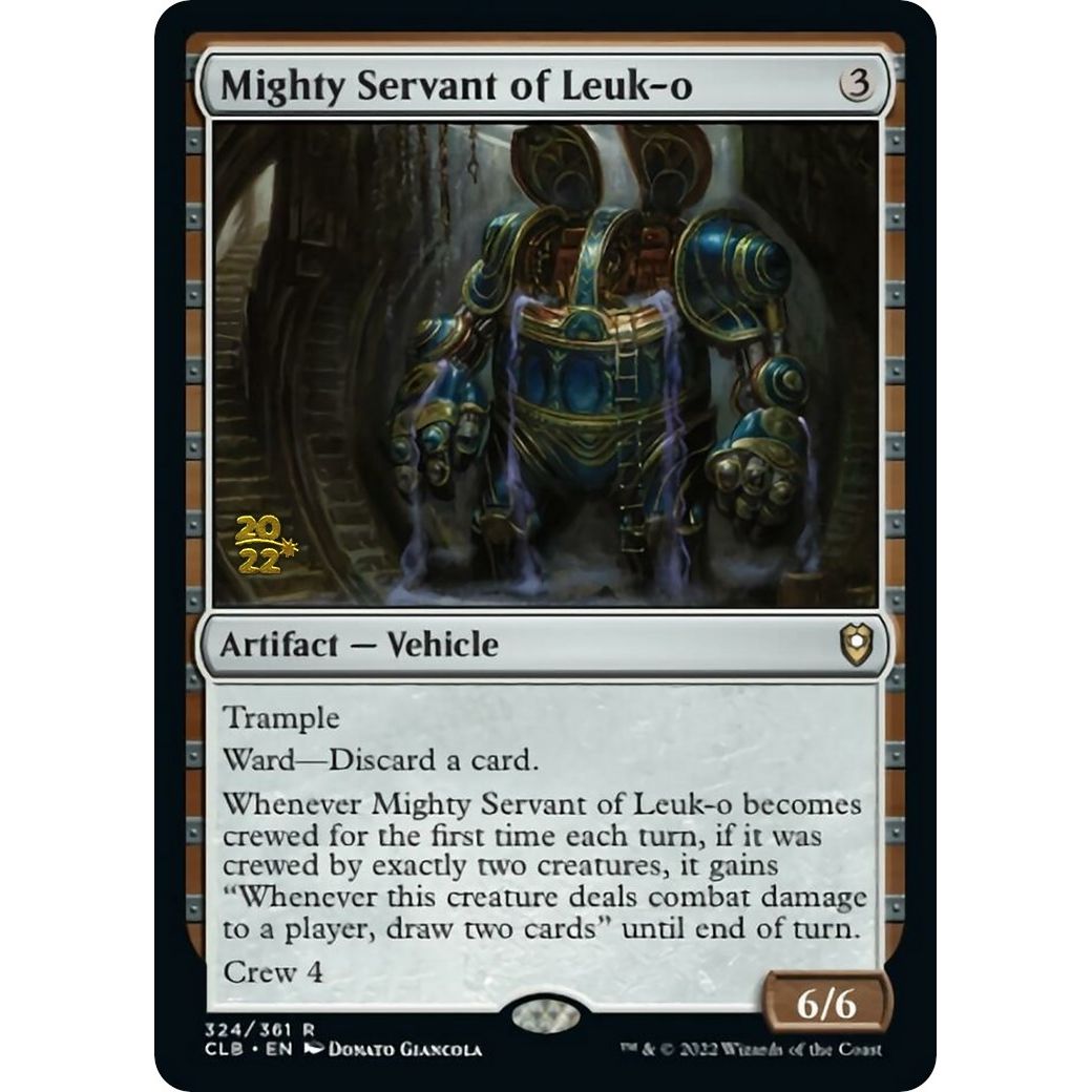 Image for Mighty Servant of Leuk-o (324) (PRE) - Magic: The Gathering