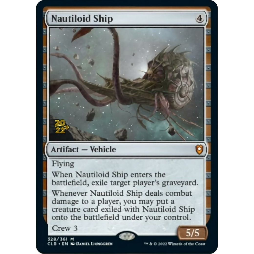 Image for Nautiloid Ship (328) (PRE) - Magic: The Gathering