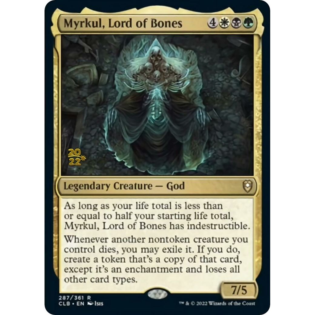 Image for Myrkul, Lord of Bones (287) (PRE) - Magic: The Gathering