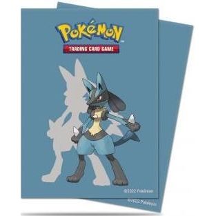 Image for Standard Deck Protector Sleeves for Pokemon - Lucario (65-Pack) - Card Sleeves