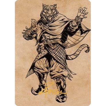 Image for Mahadi, Emporium Master Art Card (Gold-Stamped Signature) (70) (ASCLB) - Magic: The Gathering