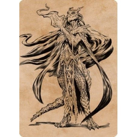 Image for Lozhan, Dragons' Legacy Art Card (69) (ASCLB) - Magic: The Gathering