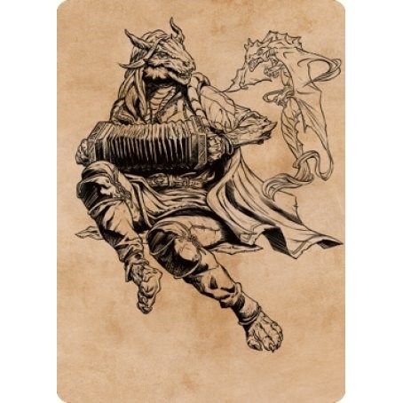 Image for Korlessa, Scale Singer Art Card (68) (ASCLB) - Magic: The Gathering