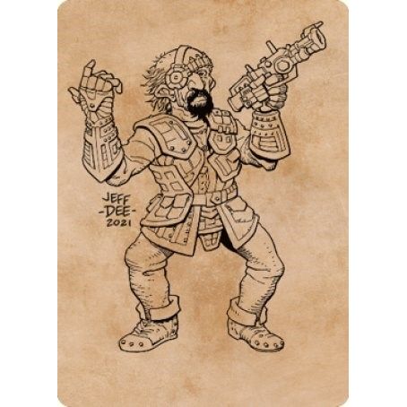 Image for Jan Jansen, Chaos Crafter Art Card (66) (ASCLB) - Magic: The Gathering
