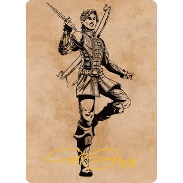 Image for Astarion, the Decadent Art Card (Gold-Stamped Signature) (62) (ASCLB) - Magic: The Gathering