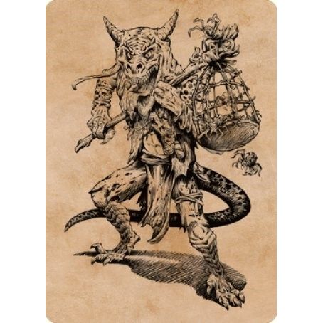 Image for Taunting Kobold Art Card (57) (ASCLB) - Magic: The Gathering