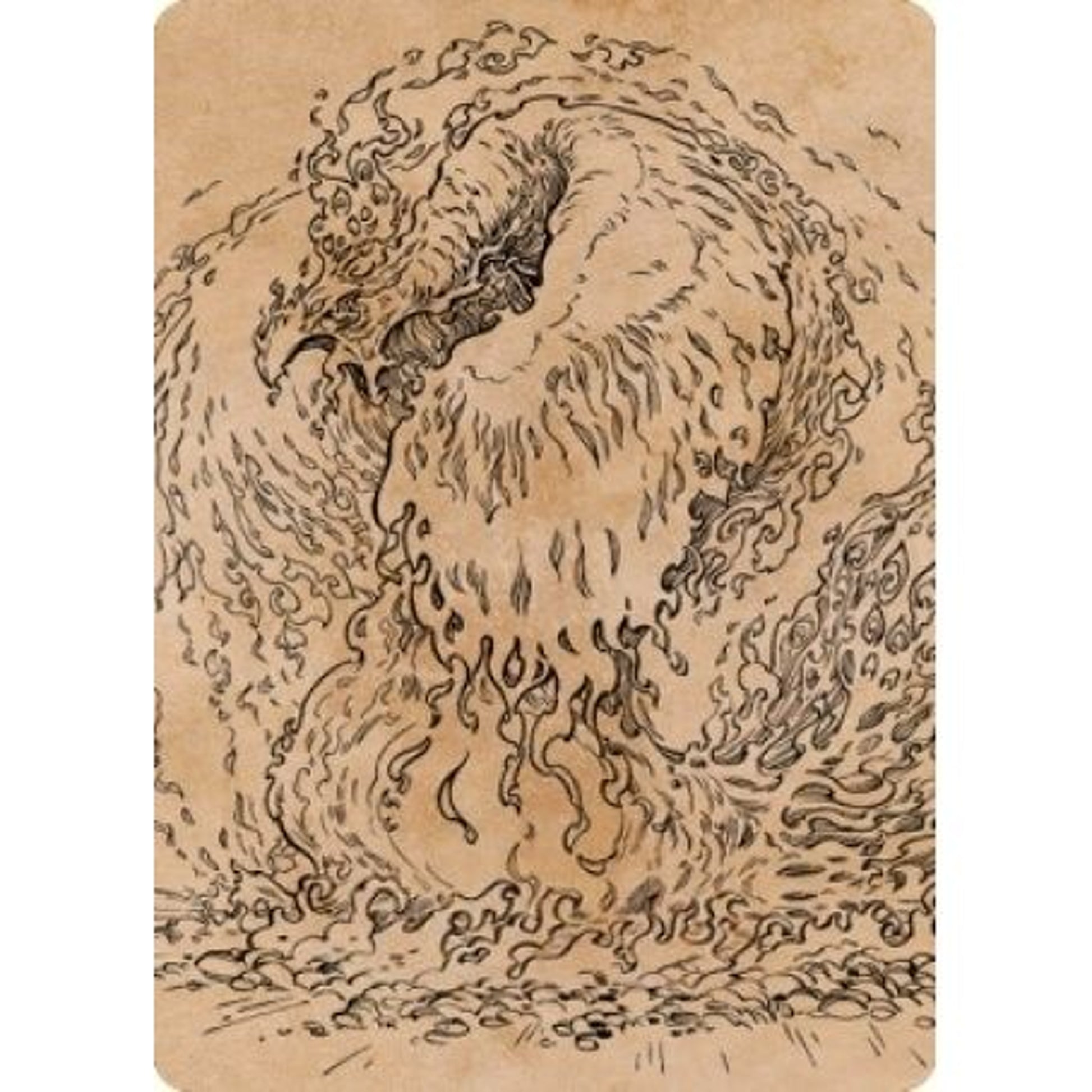 Image for Nemesis Phoenix Art Card (56) (ASCLB) - Magic: The Gathering