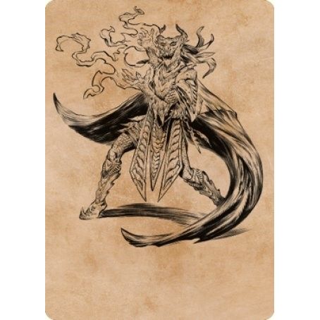 Image for Livaan, Cultist of Tiamat Art Card (55) (ASCLB) - Magic: The Gathering