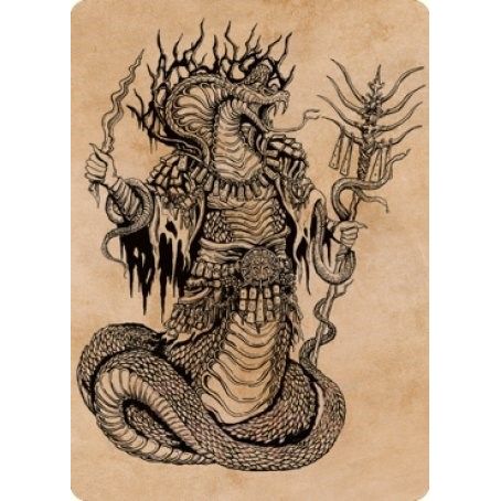 Image for Sivriss, Nightmare Speaker Art Card (51/81) (51) (ASCLB) - Magic: The Gathering