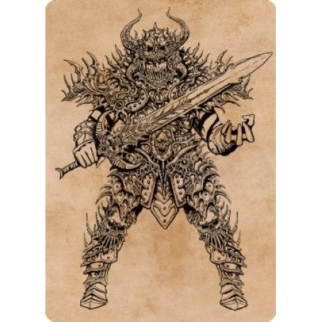 Image for Sarevok, Deathbringer Art Card (50) (ASCLB) - Magic: The Gathering