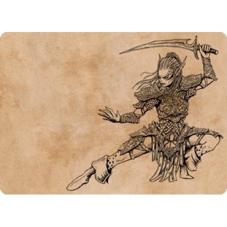 Image for Lae'zel, Vlaakith's Champion Art Card (45) (ASCLB) - Magic: The Gathering