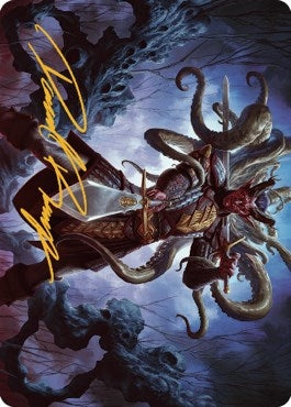 Image for Zevlor, Elturel Exile Art Card (42/81) (Gold-Stamped Signature) (42) - Magic: The Gathering