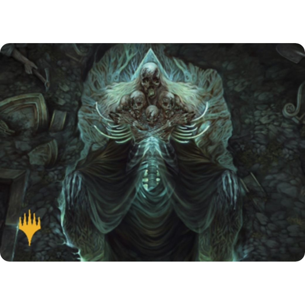 Image for Myrkul, Lord of Bones Art Card (39/81) (Gold-Stamped) (39) (ASCLB) - Magic: The Gathering
